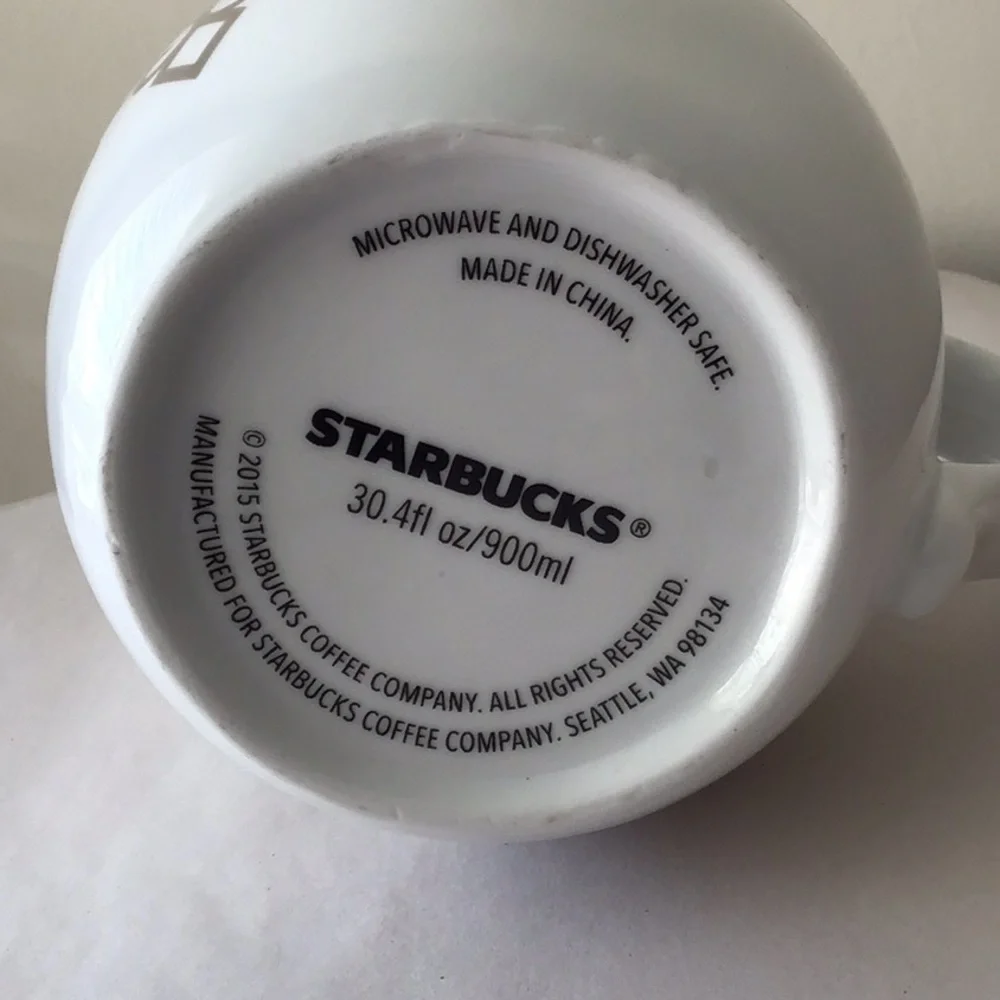 𝅺STARBUCKS Coffee/Tea Pot 2015